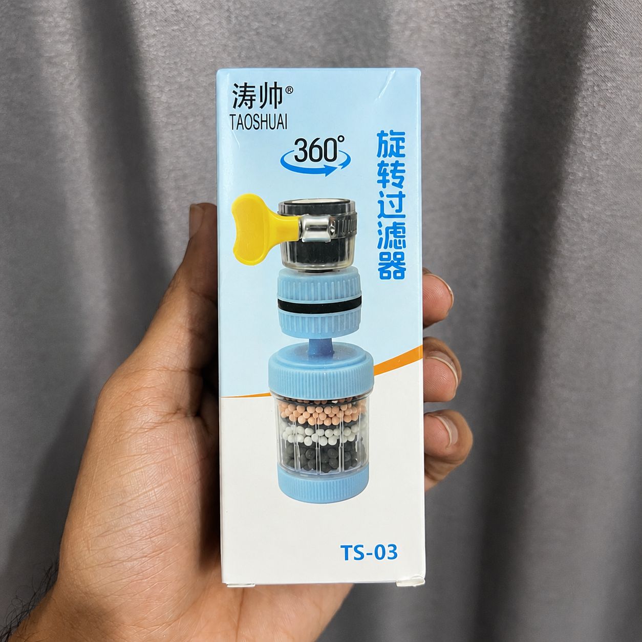 6-Layer Faucet Water Purifier Tap Filter | 360°